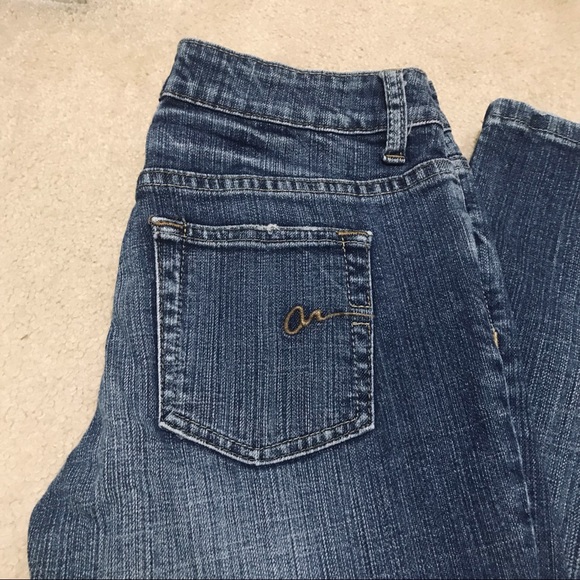 🔥EUC AMERICAN RAG PREMIUM DISTRESSED DENIM VERY CUTE BOOT CUT SEXY FIT WORN 1X - Picture 5 of 16